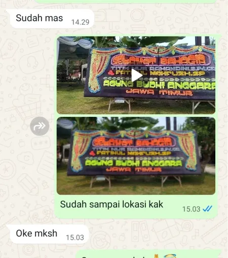 Pengiriman Papan Bunga Plaza Senayan