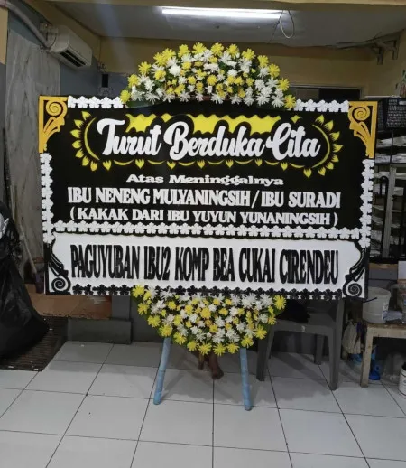 Papan Bunga Duka Plaza Senayan