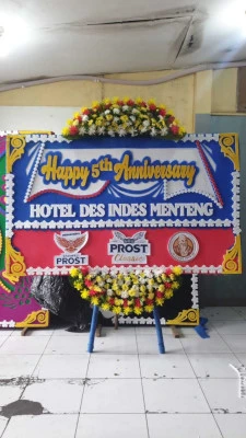 Papan Bunga di Plaza Senayan